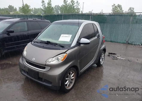 2009 Smart Fortwo Brabus/Passion/Pure from USA, damaged, VIN WMEEJ31X49K226366